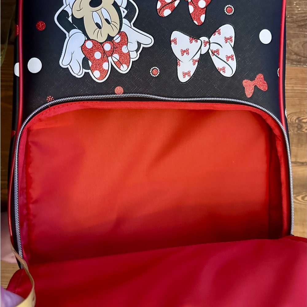 Minnie Mouse “Best Day Ever” Polka Dot Rolling Suitcase from Disney Parks - Picture 7 of 15